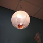 Vintage Murano Mazzega Hanglamp Plafondlamp Lamp Italië thumbnail 4
