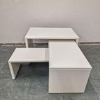 70'S Vintage Salontafel Mimiset Jaren 70 Bijzettafel Set thumbnail 3