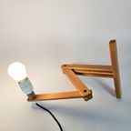 Ikea - Scharnierlamp - Wandlamp - Model V505 - Grenen - Zweden - 3E Kwart 20E Eeuw thumbnail 5