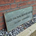 Pracht Reclame Plaquette Plaque Plaat Max Factor Nederland. thumbnail 2