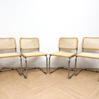 Vintage Marcel Breuer, Cesca Stoel, Vier Stuk Webbing thumbnail 3