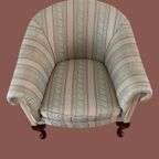 Set Van 2 Chesterfield Byron Tub Chairs thumbnail 4