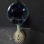 Antieke Art Nouveau Glazen Vaas thumbnail 4