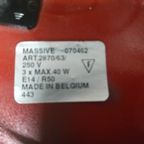 Set Massive Memphis Milano Style Plafondlamp En Bureaulamp thumbnail 4