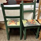 2 Stoelen Met Stoere Vos thumbnail 4