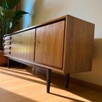 Vintage Xl Houten Dressoir / Buffetkast / Commode thumbnail 2