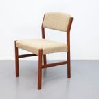 Set Van 6 Vintage Stoelen Denemarken thumbnail 3