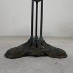 Art Deco Bistrotafel, Tuintafel Op Gietijzeren Voet thumbnail 18