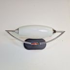 Vintage Peill & Putzler Bolero Wandlamp Wit Glas Germany ‘70 thumbnail 9