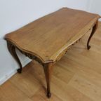 Vintage Brocante Queen Ann Salontafel Koffietafel 401 thumbnail 10