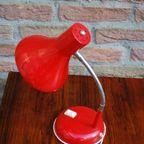 Rood Vintage Bureaulampje thumbnail 3