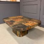 Brutalistische Salontafel Leisteen, Jaren ‘60/‘70 thumbnail 3
