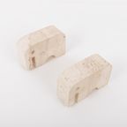 Vintage Travertine Elephant Sculptures By Enzo Mari For Fratelli Mannelli, 1970s thumbnail 5