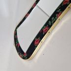 Fifties Vintage Spiegel Wandspiegel Jaren 50 Rozen Spiegel thumbnail 7