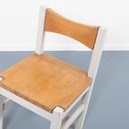 Set Of 4 Ilmari Tapiovaara Hongisto Chairs / Eetkamerstoelen / Stoel By Laukaan Puu 1960’s thumbnail 8