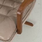 Vintage Berg Furniture Draaifauteuil 69232 thumbnail 9