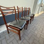 Set Van 4 Johannes Andersen Eetkamerstoelen thumbnail 18