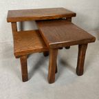 3X Brutalist Nesting Tables thumbnail 9