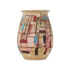 Vintage Italiaanse Design Vaas Keramiek Nuovo Rinascimento Jaren 60 thumbnail 2