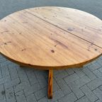 Vintage Eetkamerset – 6 Stoelen En Verstelbare Tafel thumbnail 6