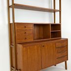 Scandinavisch Teak Fineren Boekenkast Forsol thumbnail 14