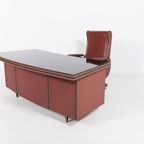 1950’S Curved Desk From Umberto Mascagni, Italy thumbnail 12