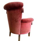 Vintage Roze Fauteuil / Eenzit / Clubzetel thumbnail 4