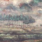 H. Bekaert - Landschap Schilderij thumbnail 6