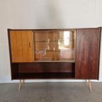 Vintage Mid Century Jaren 50 Highboard Design thumbnail 2