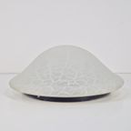 Vintage Xl Plafonniere Mushroom Plafondlamp Glas Mid Century thumbnail 7