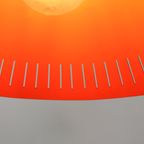 Leuke Zwart En Oranje Lyfa Hanglamp / Mid Century Modern Lamp | Jaren 60 Lamp *** Denemarken Jare thumbnail 10