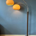 Mid Century Dijkstra Double Arc Space Age Vloerlamp thumbnail 3