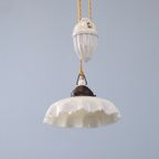 Antieke Art Deco Hanglamp Pendellamp thumbnail 3