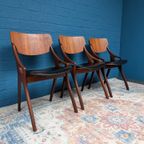 3x Vintage Deens Design Stoelen, <<<brand>>>, Jaren '60 thumbnail 5