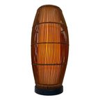 1950’S - Oval Shaped - Tiki Style Lamp - Mid Century Modern thumbnail 7