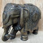 Grote Olifant - Bronzen Beeld. thumbnail 4