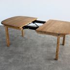 Vintage Eettafel | Tafel | Verlengbaar | Brutalist | Kjaernulf thumbnail 3