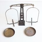 Eiffel Style Castiron And Brass Pharmancy Balance, 1900S thumbnail 6