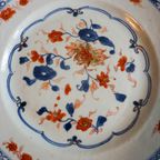 18Th Century Chinese Imari Floral Dish Plate Porcelain thumbnail 6