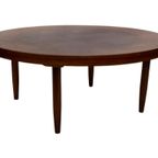 Vintage Houten Ronde Salontafel Jaren 60 Design thumbnail 18