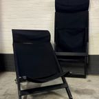 Two Foldable Lounge Chairs By Tord Björklund For Ikea, 1991 thumbnail 3