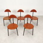 Linea Veam Tripod Stoelen - Leder thumbnail 9