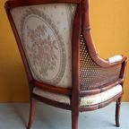 Vintage Giorgetti Design Fauteuil, Italiaans, Stoel, Webbing thumbnail 9