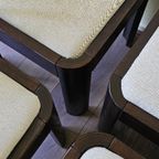 Set 4X Brutalist Vintage Stoelen thumbnail 17