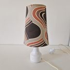 Vintage Lamp Schemerlamp Met Retro Kap Origineel Jaren 70 thumbnail 15