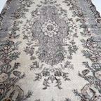 Beige Bruin Vintage Yuruk Vloerkleed 265 X 170 Cm thumbnail 3