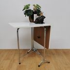Vintage Formica Tuintafel Campingtafel Keukentafel Klaptafel thumbnail 3