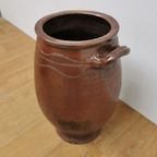 Grote Aardewerk Antiek Keulse Pot, Plantenbak, Bloempot 006 thumbnail 8