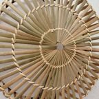 Bamboe Wandlamp Rond Naturel – M thumbnail 4