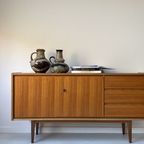 Vintage Houten Dressoir Met 3 Lades En 2 Deurtjes thumbnail 8